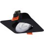Light Prestige Plus LP-1506/1RS BK Square Įmontuojamas apšvietimas 1x7W/LED 3000K|4000K|6000K IP20