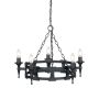Elstead Lighting SAXON SAX5-BLK Švieslentė 5x60W/E14