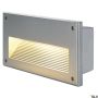 SLV BRICK 229062 Lauko laiptų įmontuojama švieslentė 1x40W/E14 IP44