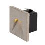 SLV CONCRETO 1006406 Lauko laiptų įmontuojama švieslentė 1x3.2W/LED 3000K 45lm IP65