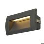 SLV DOWNUNDER 233625 Lauko laiptų įmontuojama švieslentė 1x4W/LED 3000K 85LM IP55
