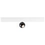 SLV DYSKO 48V 1010376 Geležinkelio švieslentė 1x5.6W/LED 2700K 750lm