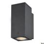 SLV ENOLA SQUARE 1003416 Sienos lempa 1x6W/LED 3000/4000K 500LM IP65