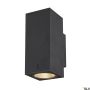 SLV ENOLA SQUARE 1003419 Sienos lempa 2x20W/LED 3000/4000K 1660/1900LM IP65