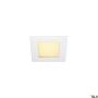 SLV FRAME BASIC 112721 Įmontuojamas apšvietimas 1x8.3W/LED 3000K 600LM IP20