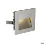 SLV FRAME CURVE 111292 Lauko laiptų įmontuojama švieslentė 1x1W/LED 3000K 60LM IP20