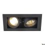 SLV KADUX 115520 Įmontuojamas apšvietimas 2x50W/GU10 IP20