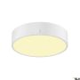 SLV MEDO 1007317 Lubų šviestuvas 1x12W/LED 2700K|3000K|4000K 1050lm|1100lm|1200lm IP50