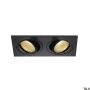 SLV NEW TRIA 1 SET 113890 Įmontuojamas apšvietimas 2x14W/LED 2700K 1160LM IP20