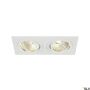SLV NEW TRIA 1 SET 113891 Įmontuojamas apšvietimas 2x14W/LED 2700K 1160LM IP20