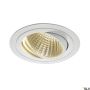 SLV NEW TRIA 1 SET 114271 Įmontuojamas apšvietimas 1x29W/LED 3000K 2700LM IP20