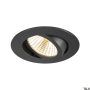SLV NEW TRIA 1007390 Įmontuojamas apšvietimas 1x8.3W/LED 3000K 750lm IP20