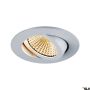 SLV NEW TRIA 1007391 Įmontuojamas apšvietimas 1x8.3W/LED 3000K 750lm IP20