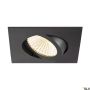 SLV NEW TRIA 1007400 Įmontuojamas apšvietimas 1x8.3W/LED 3000K 750lm IP20