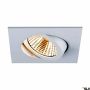 SLV NEW TRIA 1007427 Įmontuojamas apšvietimas 1x11W/LED 1800K|3000K 700lm IP20