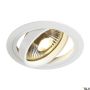 SLV NEW TRIA 113540 Įmontuojamas apšvietimas 1x75W/GU10/ES111 IP20