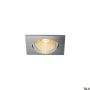 SLV NEW TRIA 68 I CS 1003070 Įmontuojamas apšvietimas 1x11W/LED 2700K 800LM IP20