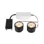 SLV NEW TRIA® 1008005 Įmontuojamas apšvietimas 2x13.6W/LED 2700K 1220lm