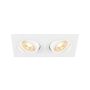 SLV NEW TRIA® 1008509 Įmontuojamas apšvietimas 2x10W/GU10
