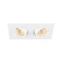 SLV NEW TRIA® 1008511 Įmontuojamas apšvietimas 2x13.6W/LED 2700K 1220lm