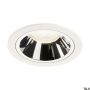 SLV NUMINOS® DL L 1003978 Įmontuojamas apšvietimas 1x25.41W/LED 4000K 2350LM IP20/IP44