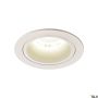 SLV NUMINOS® DL M 1003908 Įmontuojamas apšvietimas 1x17.55W/LED 4000K 1750LM IP20/IP44