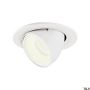 SLV NUMINOS® GIMBLE S 1005913 Įmontuojamas apšvietimas 1x8.6W/LED 4000K 790LM