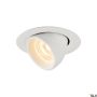 SLV NUMINOS® GIMBLE XS 1005823 Įmontuojamas apšvietimas 1x7W/LED 2700K 670LM