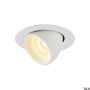 SLV NUMINOS® GIMBLE XS 1005844 Įmontuojamas apšvietimas 1x7W/LED 3000K 700LM