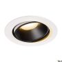SLV NUMINOS® MOVE DL XL 1003709 Įmontuojamas apšvietimas 1x37.4W/LED 2700K 3300LM IP20