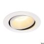 SLV NUMINOS® MOVE DL XL 1003734 Įmontuojamas apšvietimas 1x37.4W/LED 3000K 3550LM IP20