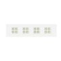 SLV PAVANNO 1010123 LED panelis 4x17W/LED 3000K/4000K/5000K 2957lm|6882lm