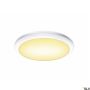 SLV RUBA 1005089 Lubų šviestuvas 1x12W/LED 3000/4000K 1100LM IP65