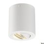 SLV TRILEDO ROUND 113931 Lubų šviestuvas 1x7.6W/LED 3000K 640LM IP20