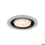 SLV UNIVERSAL DOWNLIGHT 1007095 Įmontuojamas apšvietimas 1x8W/LED 2700|3000|4000|6500K 560LM|610LM|680LM|640LM IP20