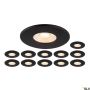 SLV UNIVERSAL DOWNLIGHT 1007271 Įmontuojamas apšvietimas 1x8W/LED 2700K|3000K|4000K|6500K 560lm|610lm|680lm|640lm ip20_ip65