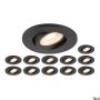 SLV UNIVERSAL DOWNLIGHT 1007273 Įmontuojamas apšvietimas 1x8W/LED 2700K|3000K|4000K|6500K 560lm|610lm|680lm|640lm IP20
