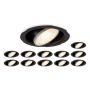 SLV UNIVERSAL DOWNLIGHT 1008066 Įmontuojamas apšvietimas 12x7W/LED 2700K/3000K/4000K/6500K 670lm|680lm|690lm|680lm