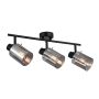 Italux Sardo SPL-5581-3-BK-SG Taškinis šviestuvas 3x40W/E14 IP20