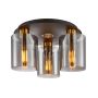 Italux Sardo SPL-5581-3SC-BRO-SG Lubų šviestuvas 3x40W/E27 IP20