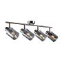 Italux Sardo SPL-5581-4-SC-SG Taškinis šviestuvas 4x40W/E14 IP20