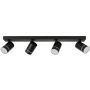 Italux SELMA SPL-31983-4B-BK Taškinis šviestuvas 20W/LED 4000K 1240LM IP20
