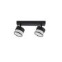Light Prestige Kendal LP-6331/2WS TR/BK Taškinis šviestuvas 2x7W/GX53 IP20