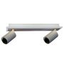 Light Prestige Parma LP-0612/2WS WH Taškinis šviestuvas 2x50W/GU10 3000K|4000K|6000K IP20