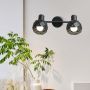 Light Prestige Reus LP-8069/2WS BK Taškinis šviestuvas 2x40W/E14 IP20