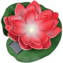 Zuma Line KWIAT LOTOSU SW-5033-R Saulės baterijų lempa 1x0,06W/LED 3000k 1lm