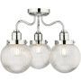 Dar Lighting Tamara TAM5350-IP44 Stropo šviestuvas 3x40w/e14 ip44