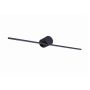 Zuma Line CAMARA W89949-6W-BK Sienos lempa 1x6W/LED 4000K 800lm IP20
