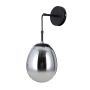 Italux Meolo WL-40825-1-BK Sienos lempa 1x40W/E14 IP20