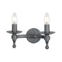Elstead Lighting WARWICK WR2-GRAPHITE Sienos lempa 2x60W/E14